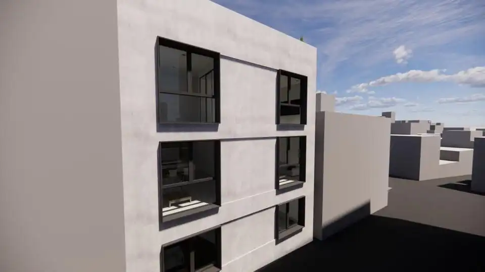 Exterior view of Apartments for sale in Málaga  with Air Conditioner, Heating and Storage room