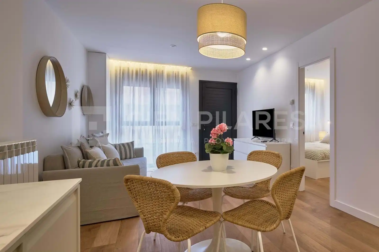 Wohnzimmer von Wohnung zur Miete in Arnedo mit Möbliert