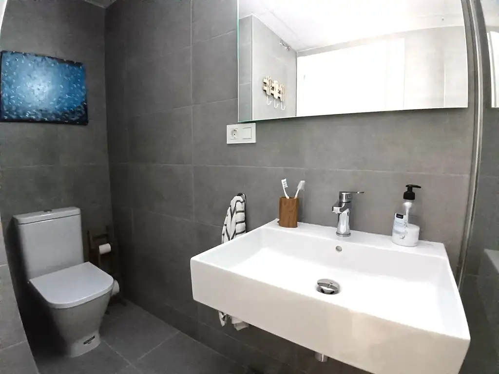 Bathroom of Apartments for sale in Dénia  with Air Conditioner, Terrace and Furnished