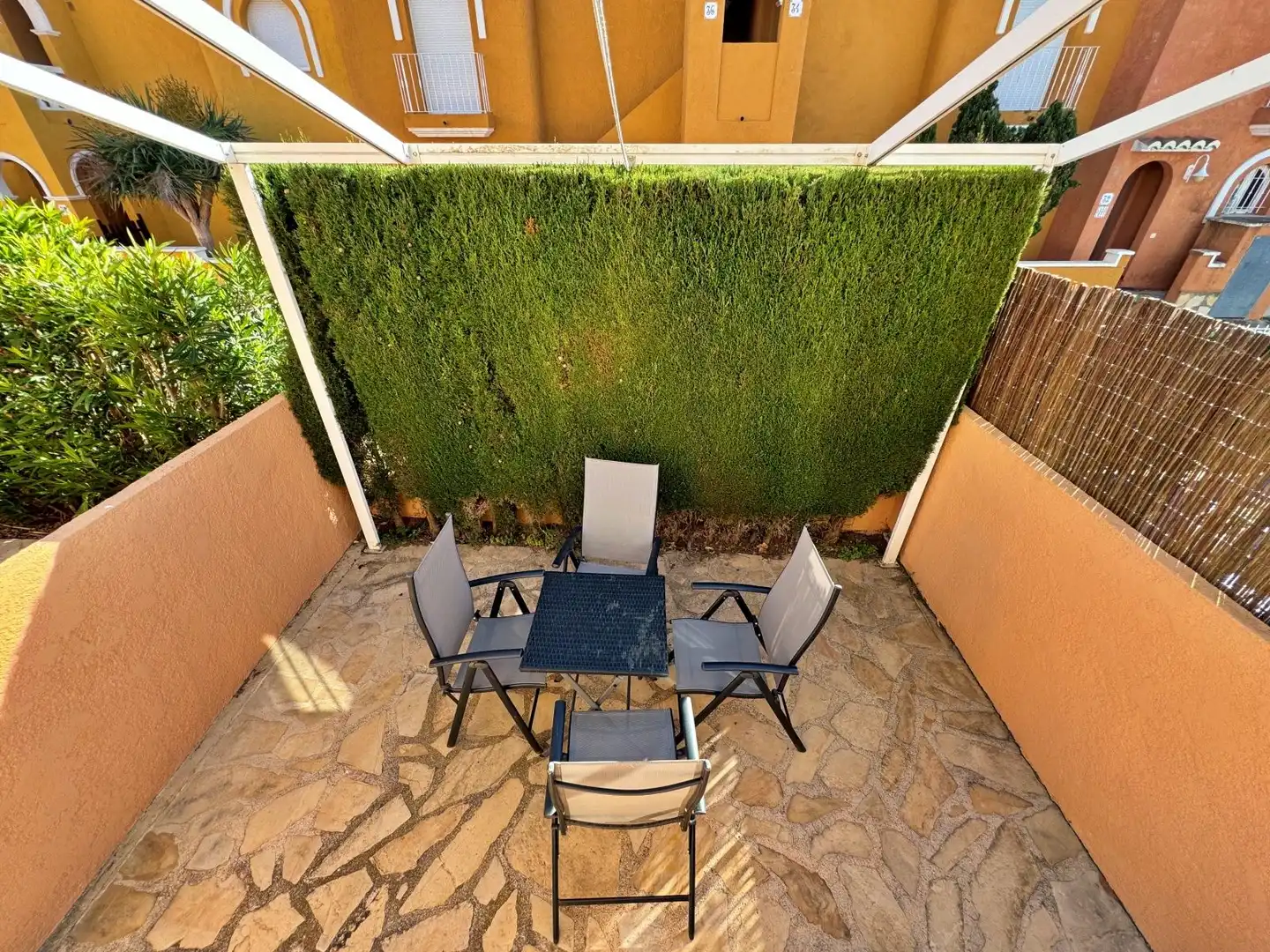 Jardín de Apartamento de alquiler en Benitachell / El Poble Nou de Benitatxell con Aire acondicionado, Calefacción y Terraza