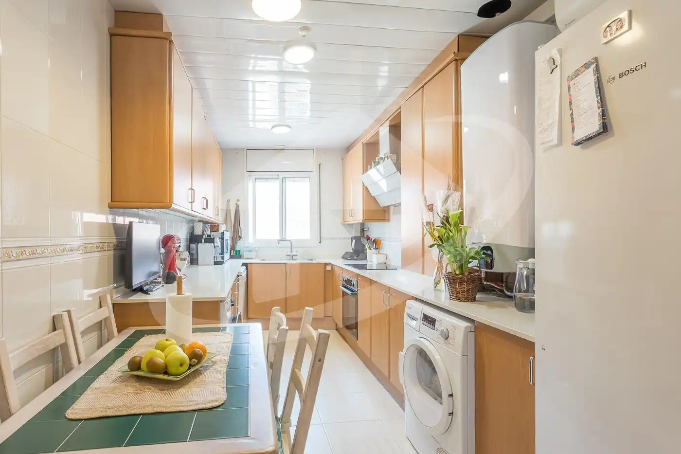 Kitchen of Duplexes for sale in Sabadell  with Air Conditioner, Heating and Terrace
