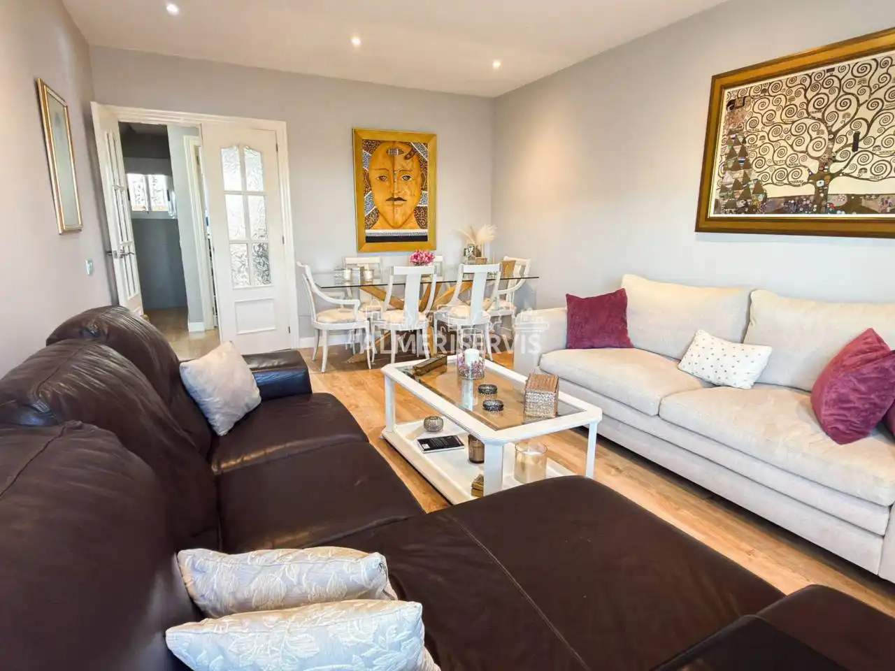 Sala de estar de Dúplex en venta en Aguadulce