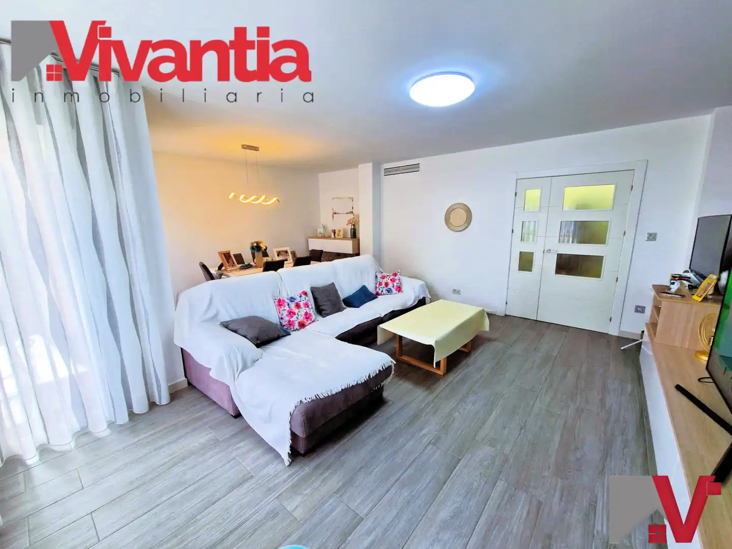 Sala de estar de Piso en venta en Lorca con Aire acondicionado, Calefacción y Terraza