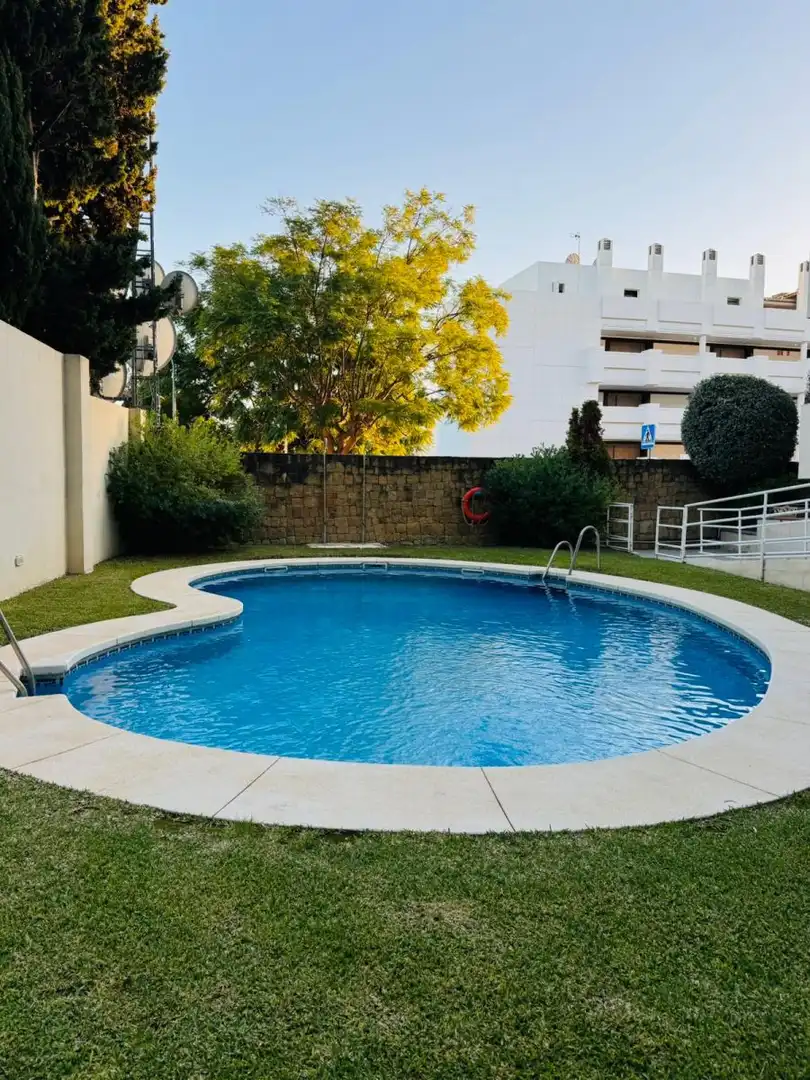 Swimming pool of Apartments for sale in Marbella  with Heating, Private garden and Terrace