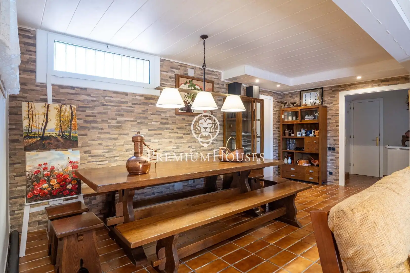 Dining room of Houses for sale in Calafell  with Air Conditioner, Heating and Private garden