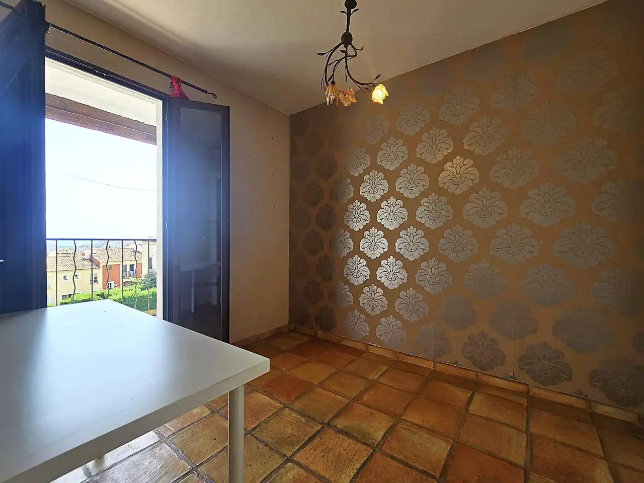Menjador de Casa adosada en venda en Finestrat amb Aire condicionat, Jardí privat i Terrassa