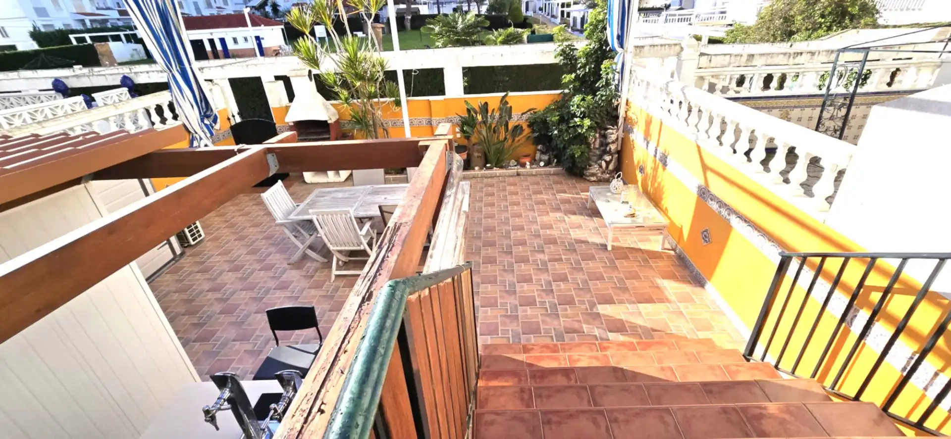 Terraza de Apartamento en venta en El Portil con Aire acondicionado, Piscina y Amueblado