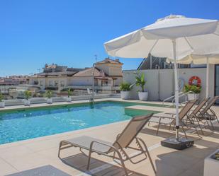 Swimming pool of Apartment to rent in Estepona  with Air Conditioner, Terrace and Swimming Pool