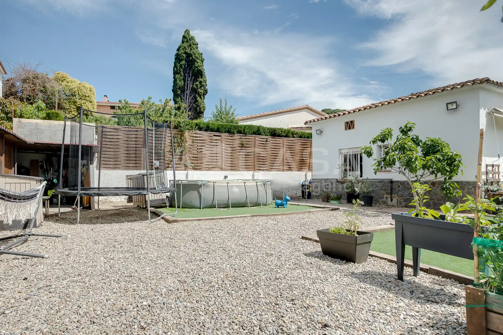 Jardí de Casa o xalet en venda en Cabrils amb Calefacció i Traster