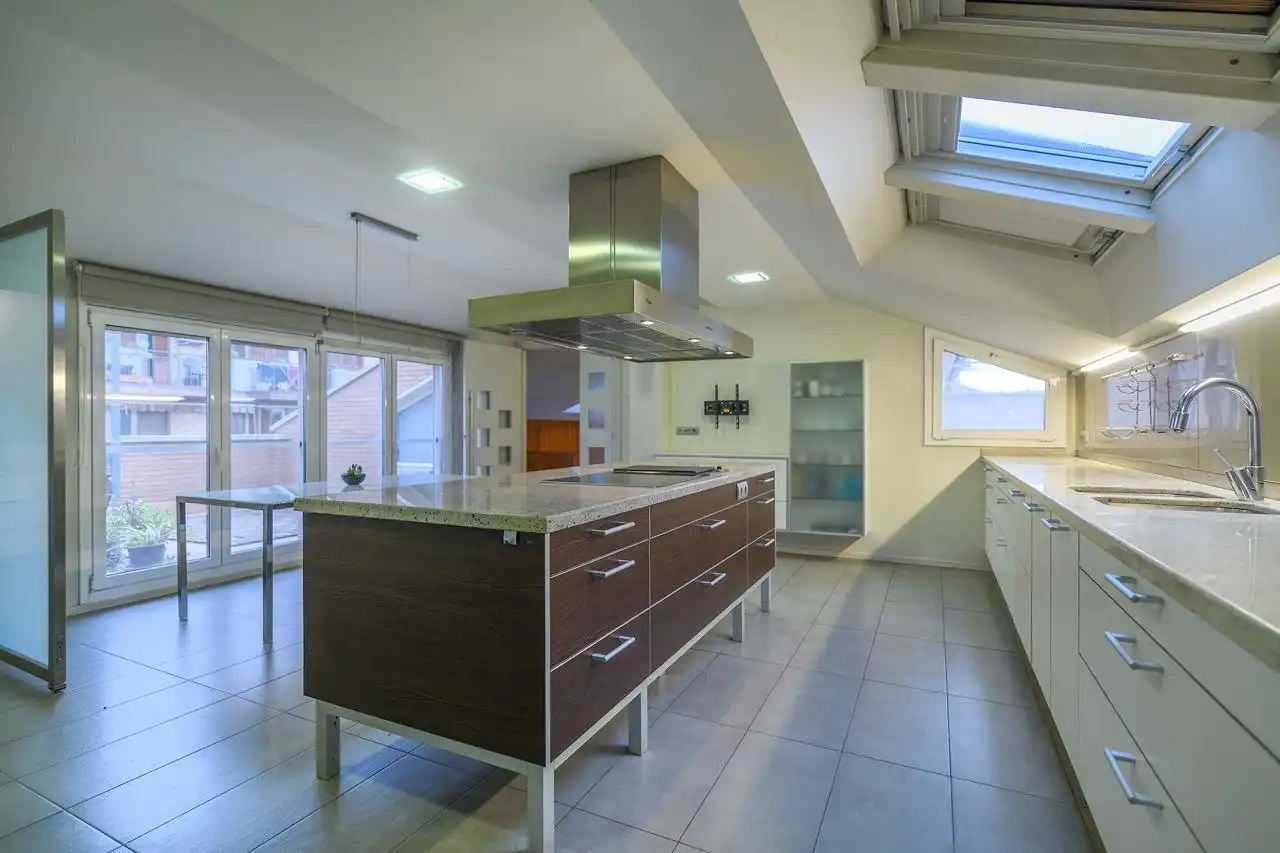 Cuina de Àtic en venda en Manresa amb Aire condicionat, Calefacció i Parquet