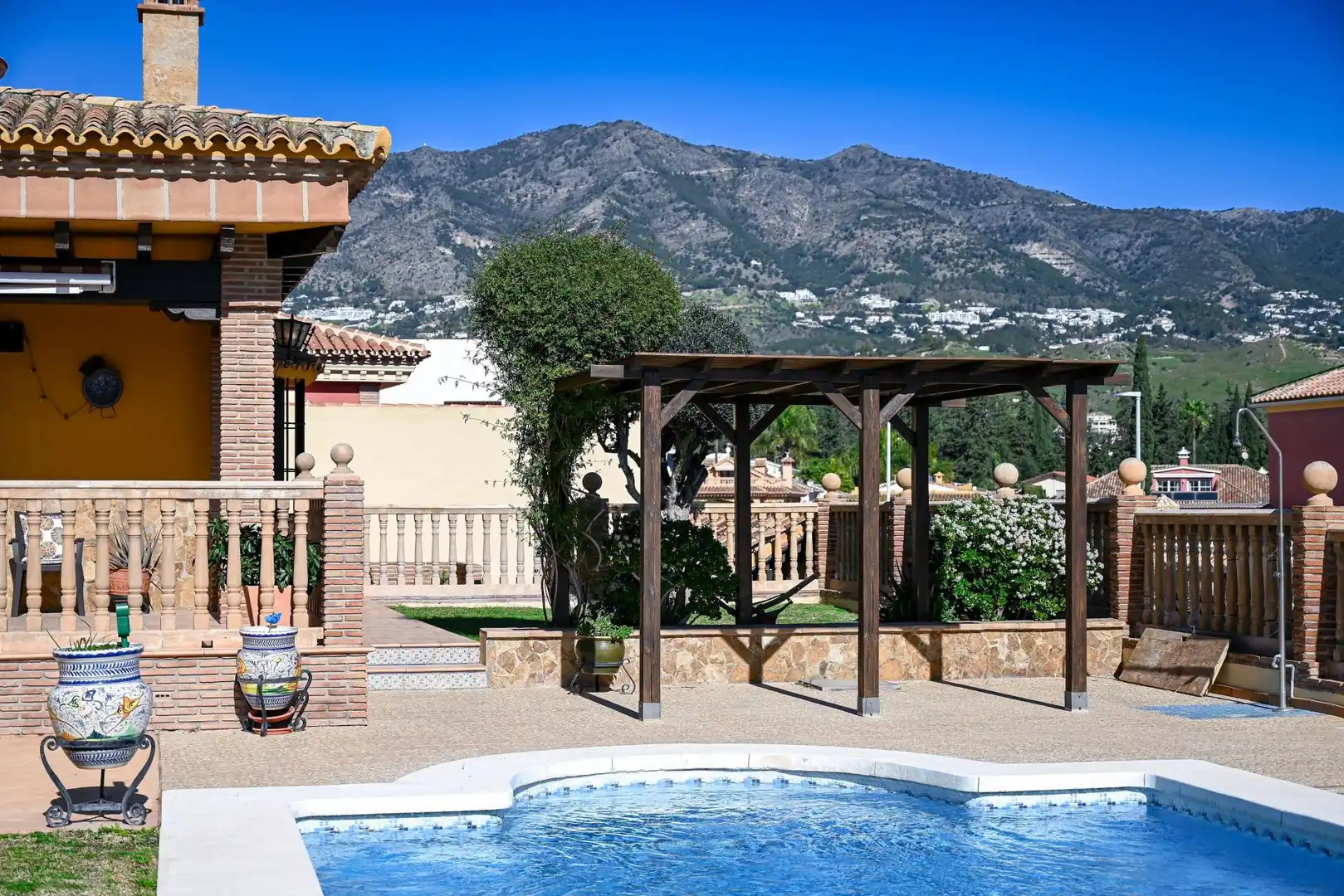 Garden of Country homes for sale in Mijas  with Air Conditioner, Heating and Terrace