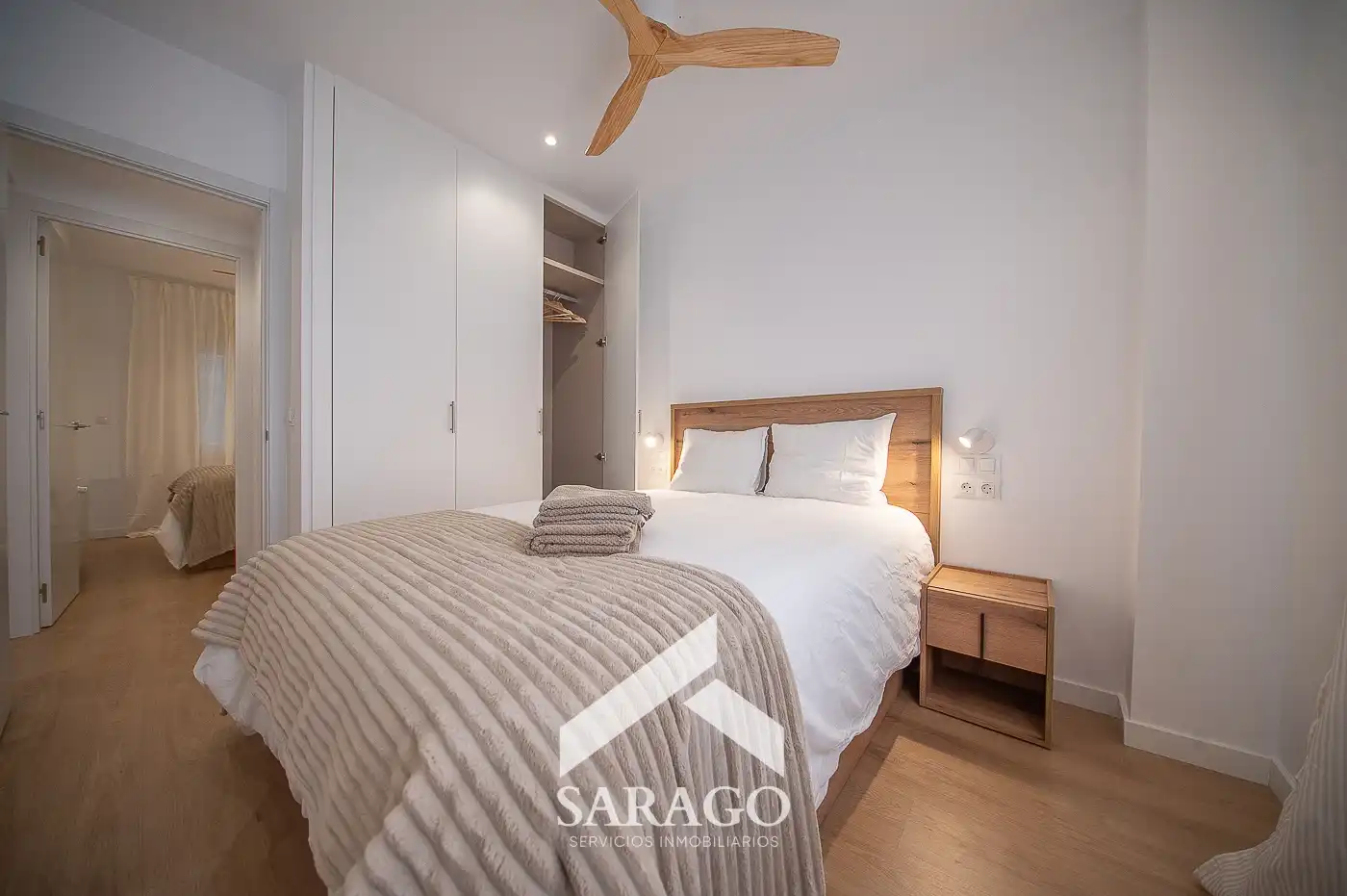 Habitación de Piso de alquiler en Madrid con Aire acondicionado, Calefacción y Amueblado