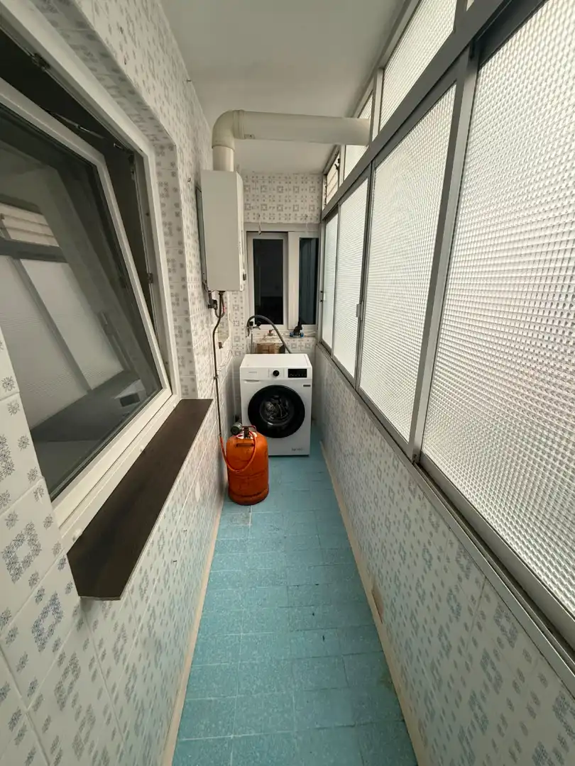 Terrasse von Wohnung zur Miete in Alicante / Alacant mit Möbliert, Ofen und Waschmaschine