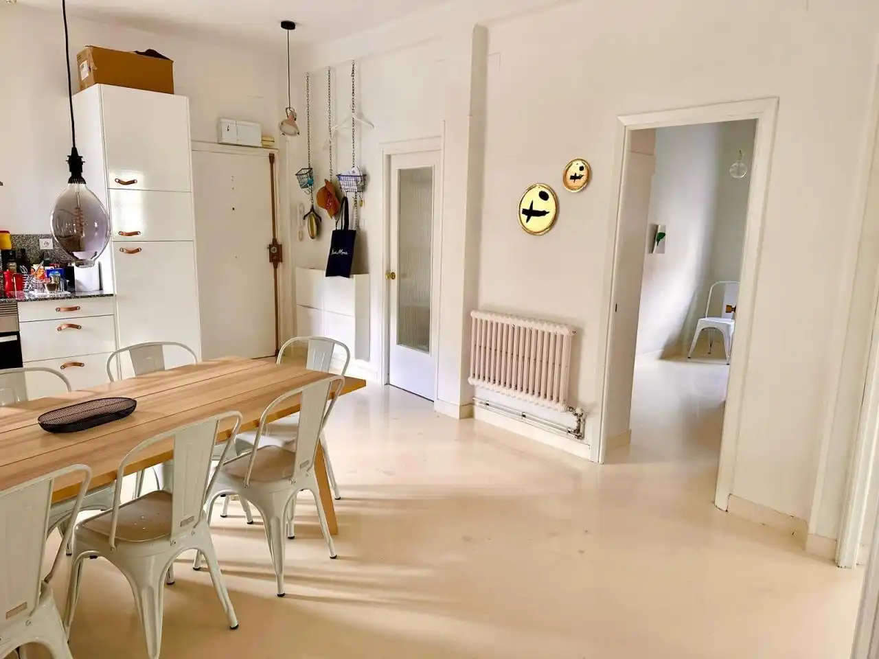 Esszimmer von Wohnung zur Miete in Pontevedra Capital  mit Heizung und Möbliert