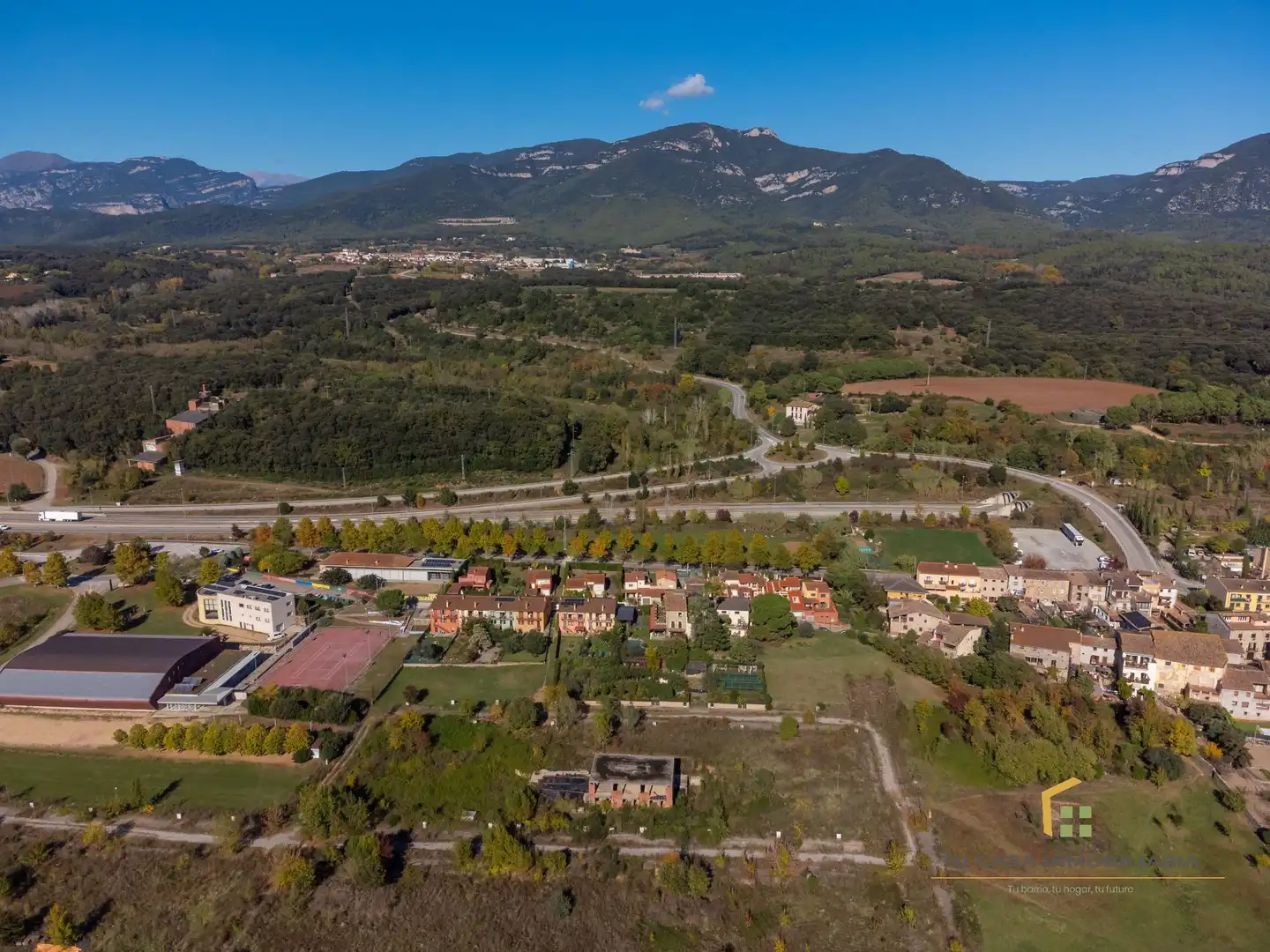 Vista exterior de Finca rústica en venda en Argelaguer amb Aire condicionat, Calefacció i Jardí privat