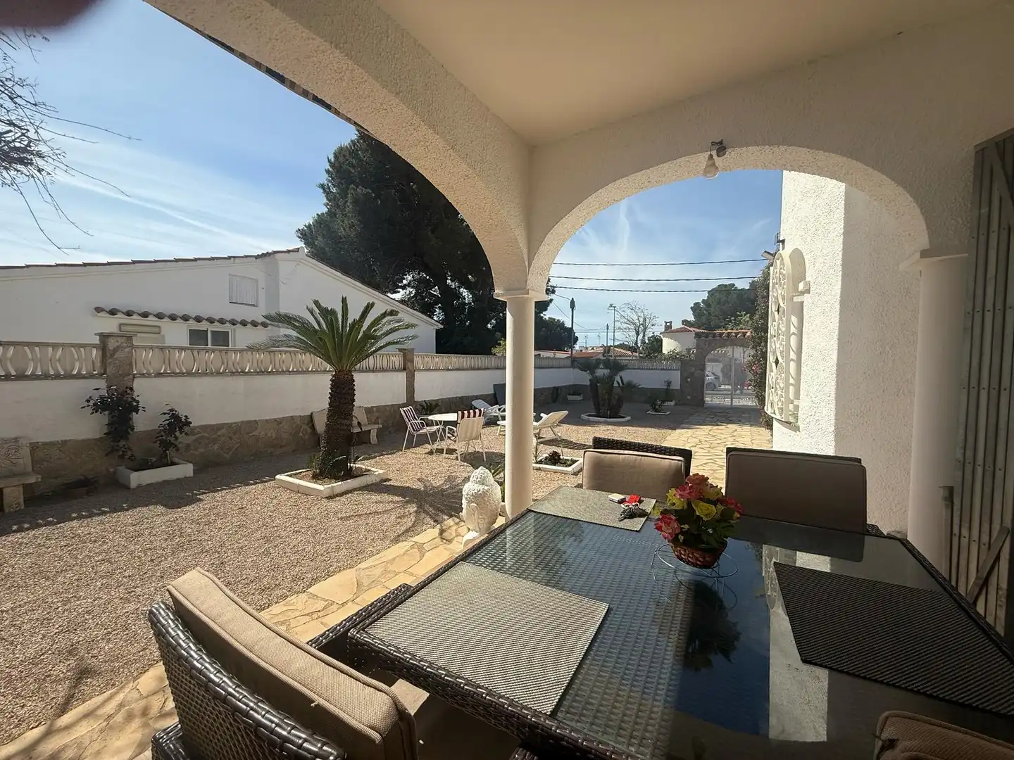 Vista exterior de Casa o chalet en venta en Mont-roig del Camp con Jardín privado y Terraza