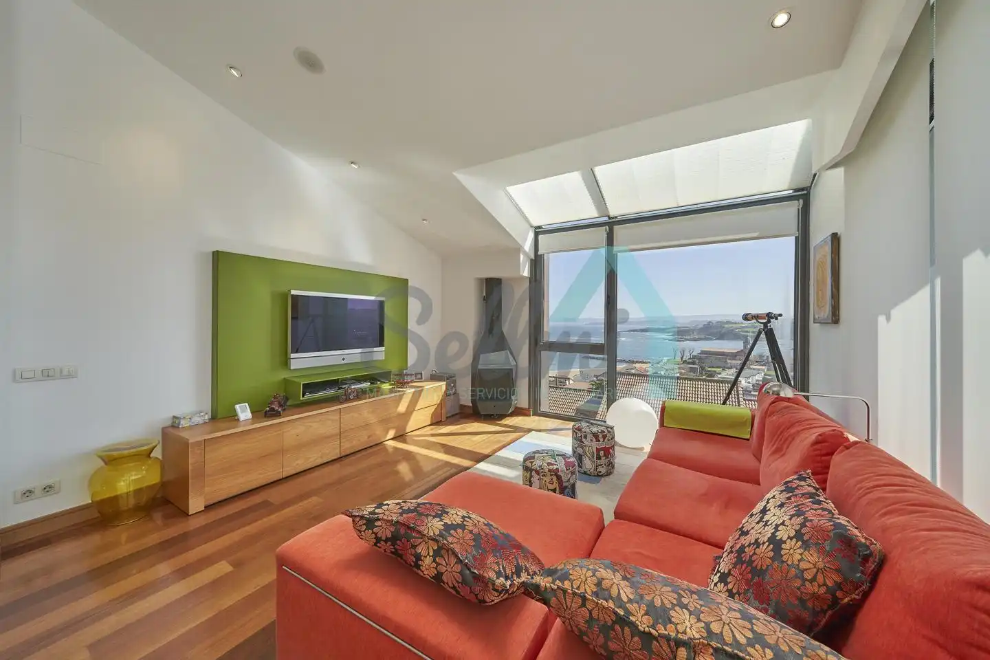 Living room of Houses for sale in Gozón  with Heating, Private garden and Terrace