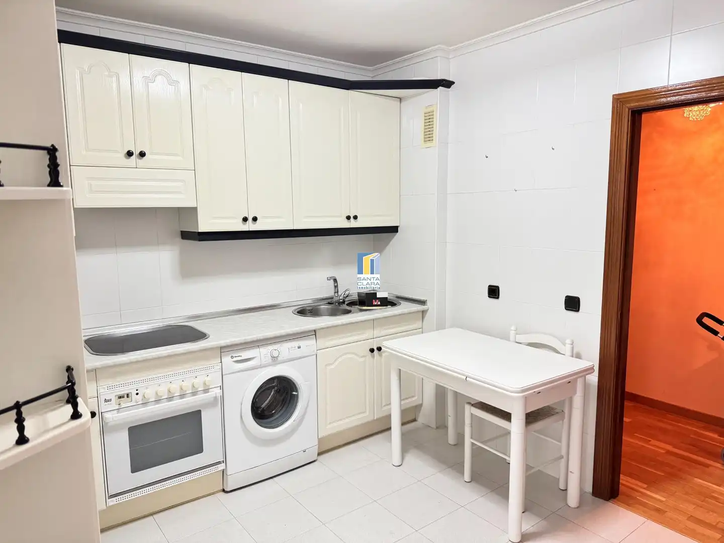 Küche von Wohnung zum Verkauf in Zamora Capital  mit Parkett, Terrasse und Abstellraum