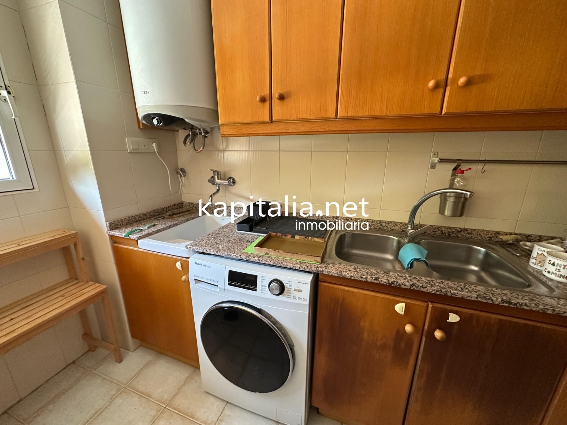 Kitchen of Flat for sale in Ontinyent  with Terrace, Storage room and Balcony