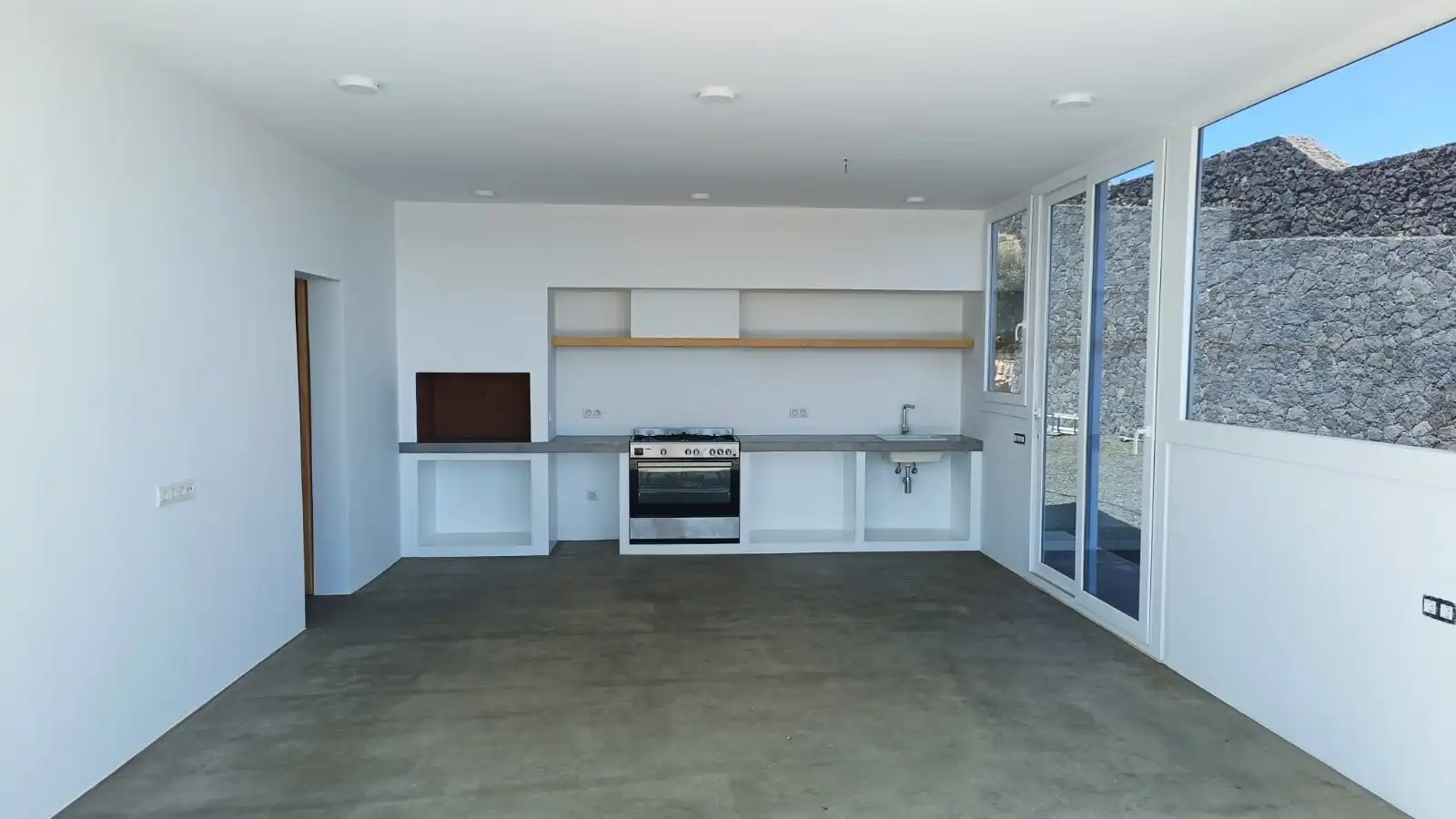 Cocina de Casa o chalet en venta en San Bartolomé con Jardín privado, Terraza y Piscina