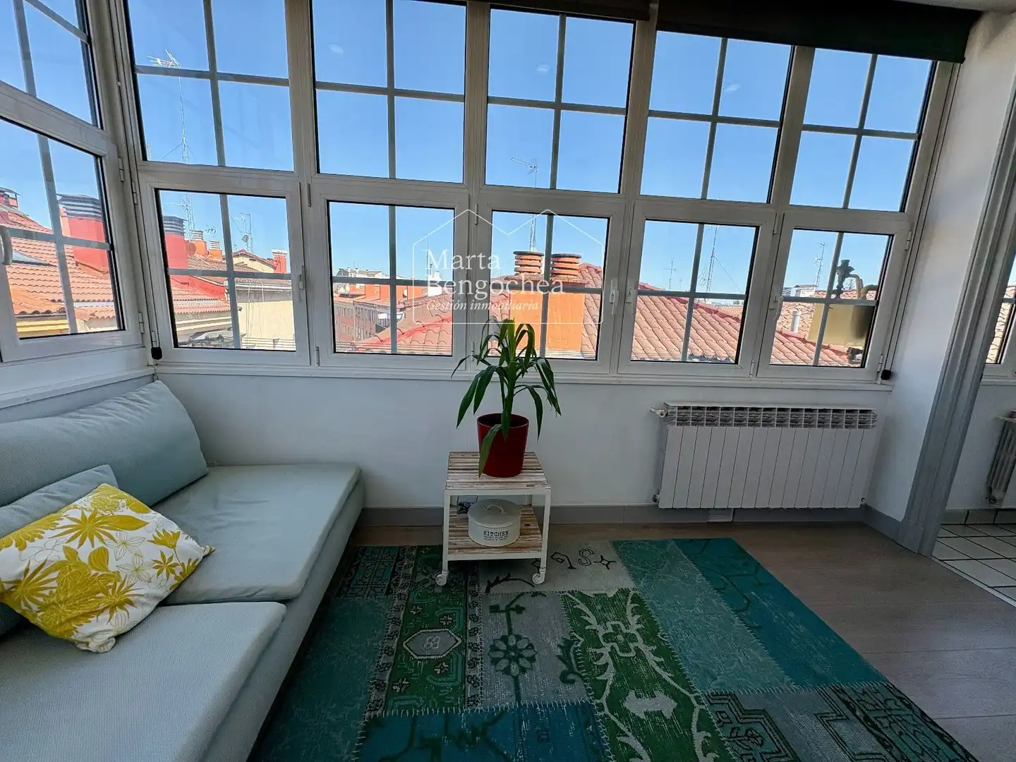 Living room of Attic for sale in Vitoria - Gasteiz  with Heating and Furnished