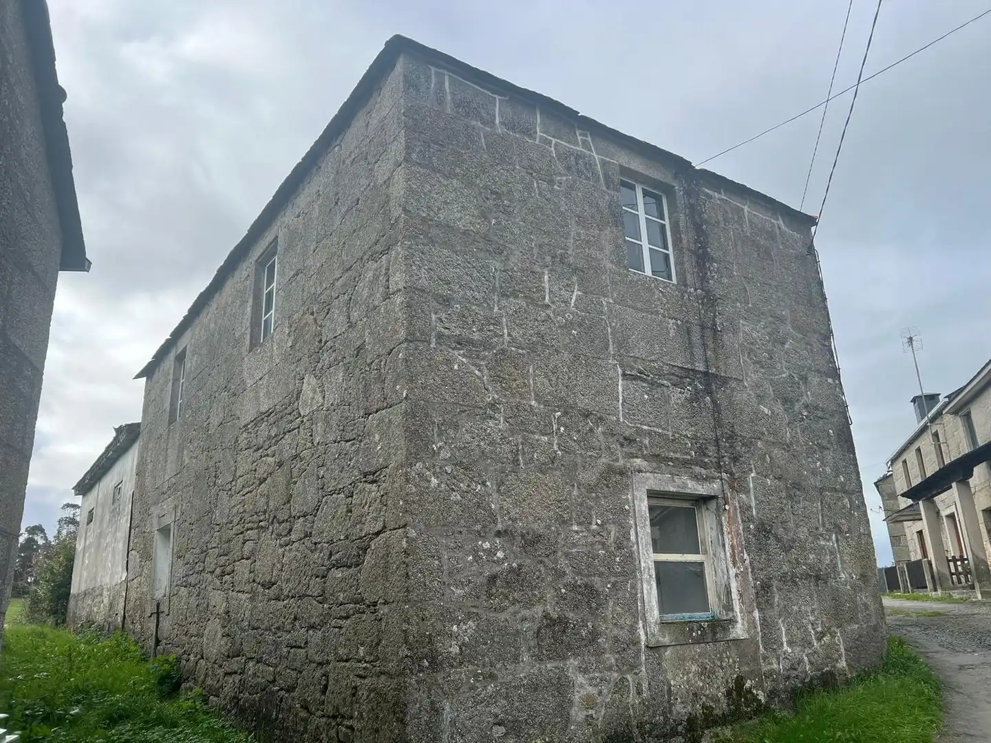 Vista exterior de Casa o xalet en venda en A Capela , A Coruña