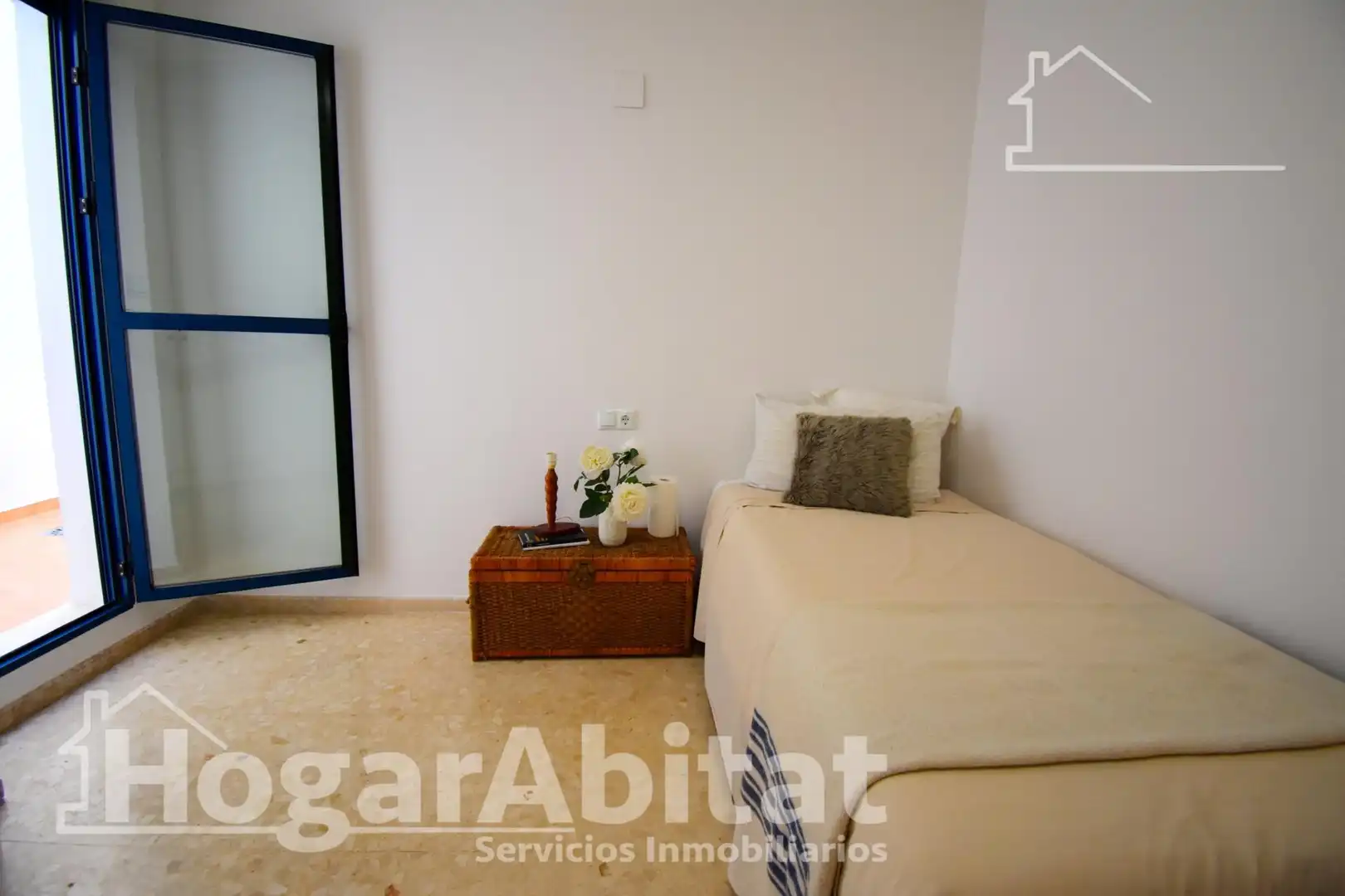 Bedroom of Flat for sale in Oliva  with Air Conditioner, Heating and Terrace