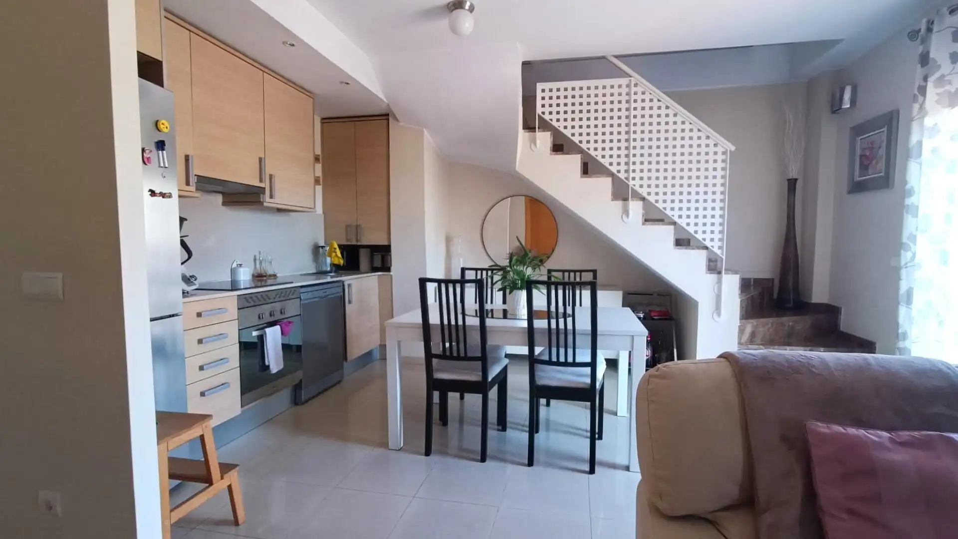 Cuina de Dúplex en venda en Terrassa amb Aire condicionat i Calefacció
