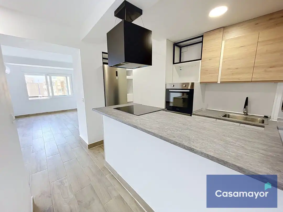 Kitchen of Flat for rent in Alicante / Alacant  with Air Conditioner, Heating and Terrace