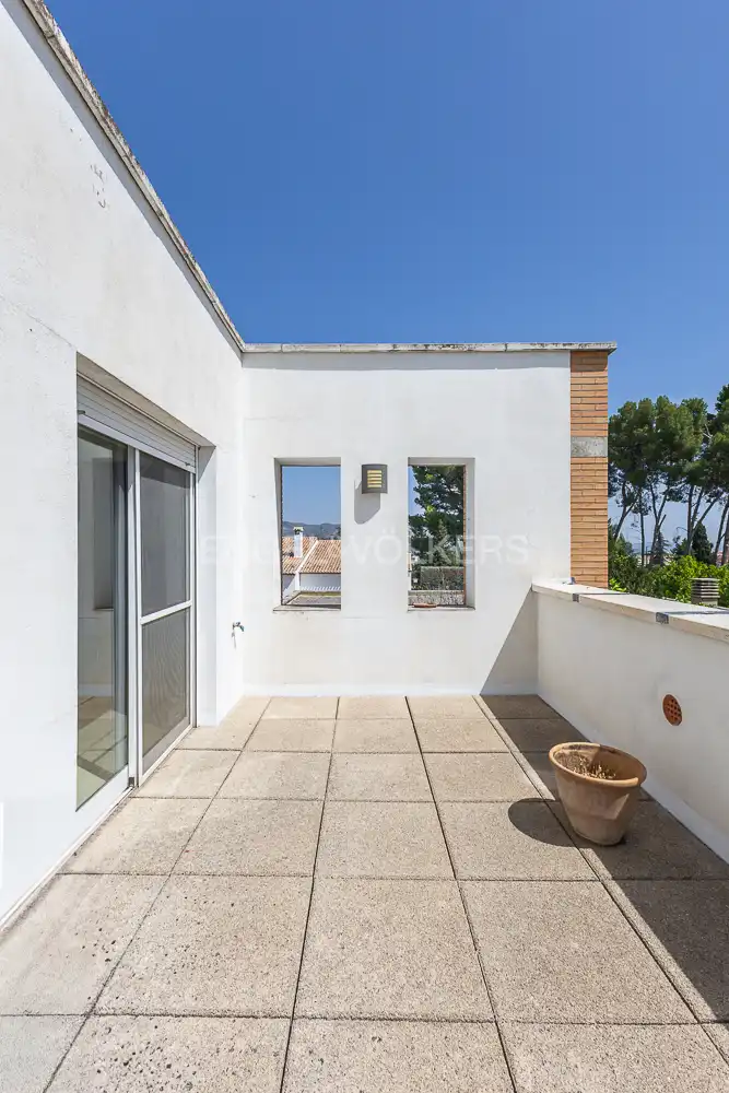 Terrassa de Casa o xalet en venda en Ontinyent amb Aire condicionat, Calefacció i Jardí privat