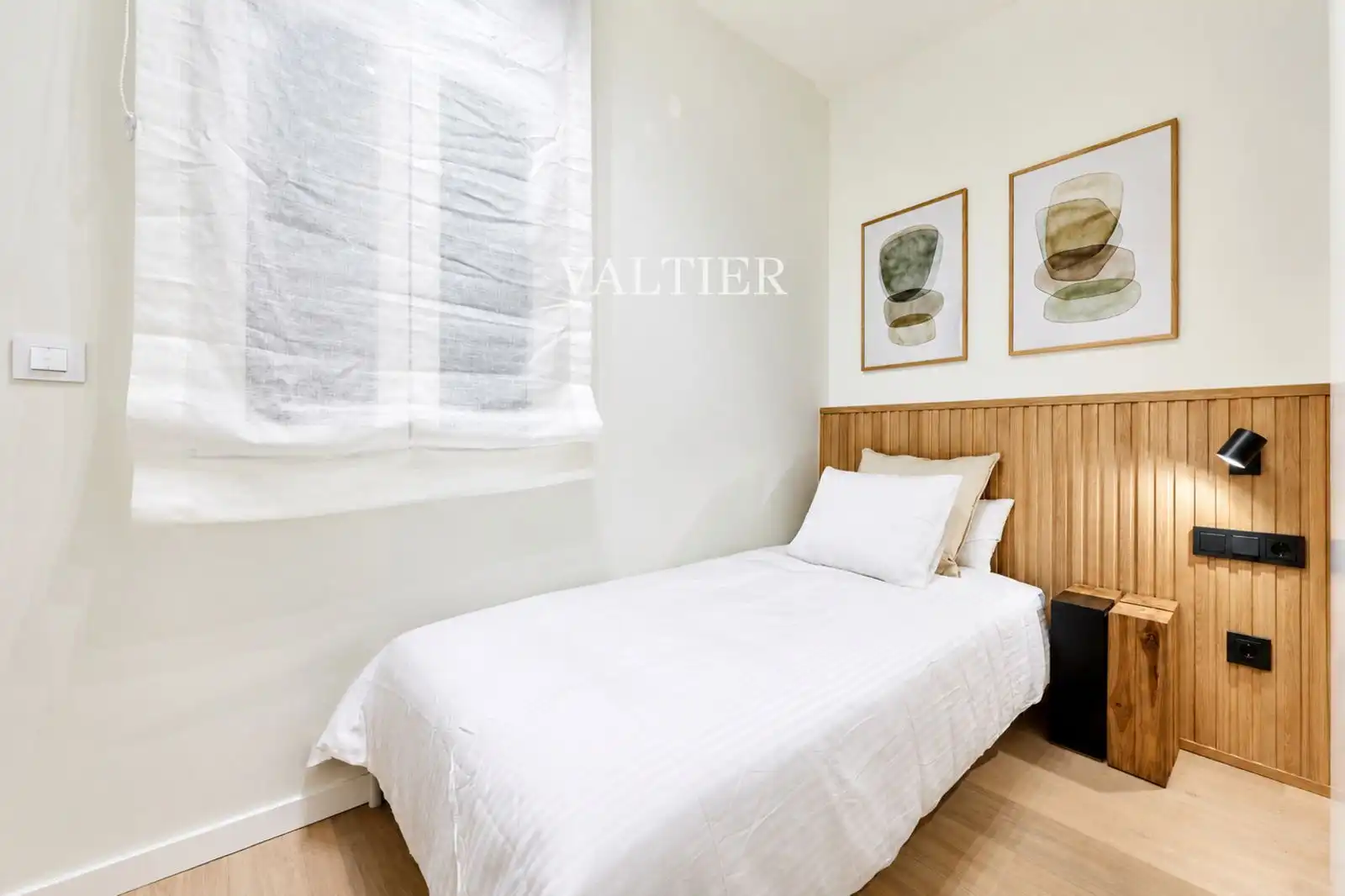 Schlafzimmer von Wohnung zur Miete in Madrid mit Klimaanlage, Möbliert und Haustiere erlaubt