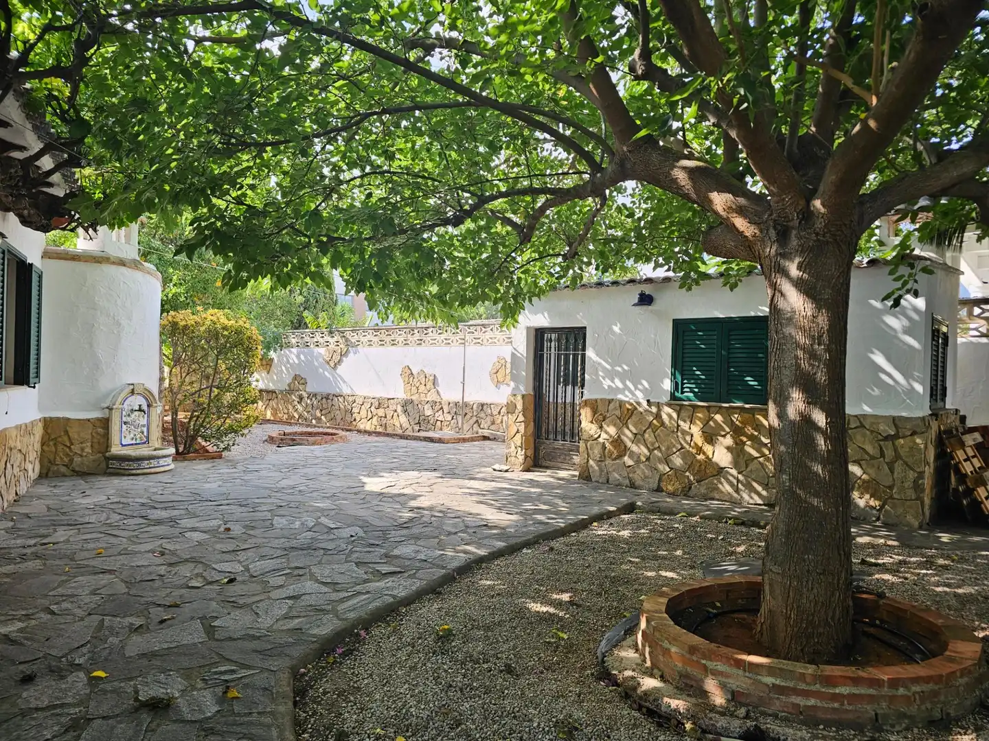 Garden of Houses for rent in Dénia  with Air Conditioner, Heating and Private garden