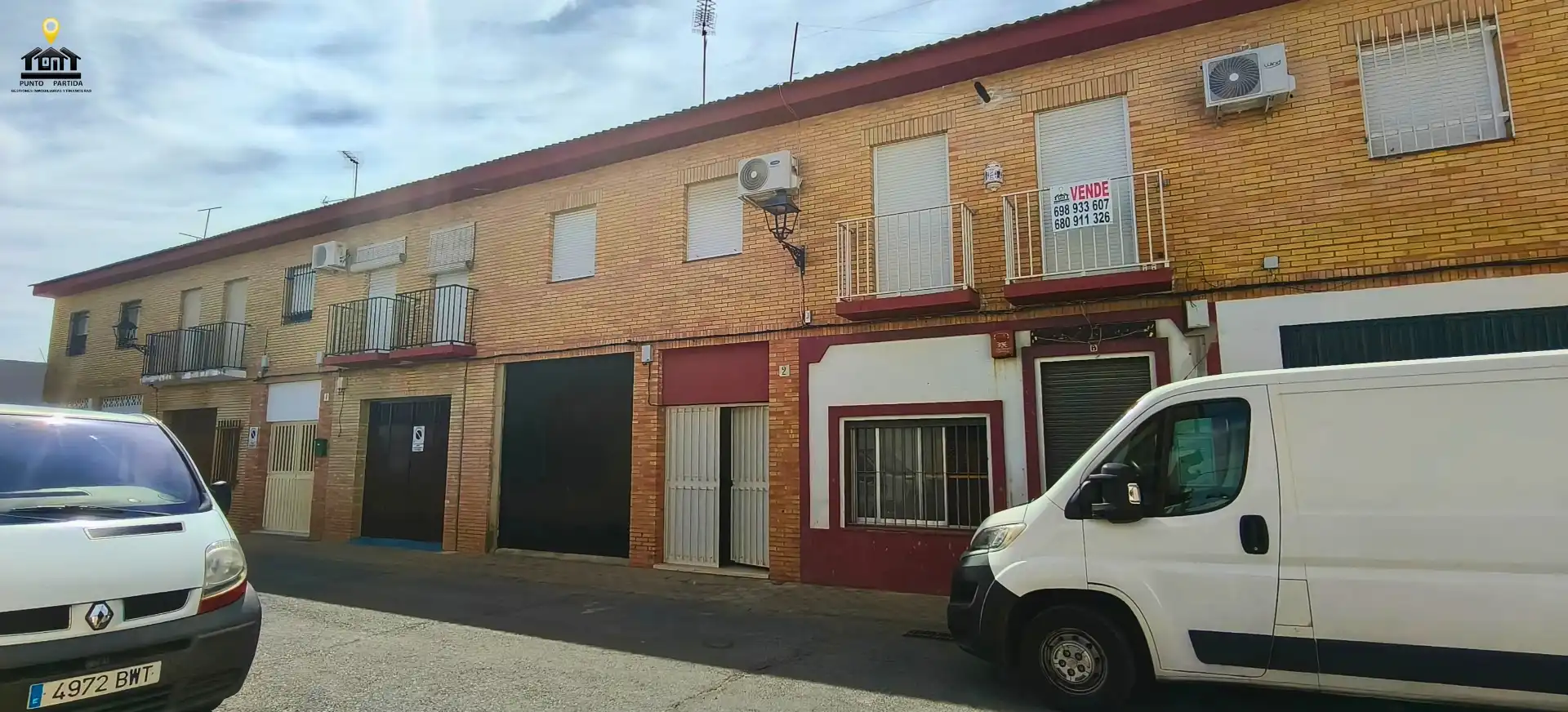 Vista exterior de Casa o chalet en venta en Manzanilla con Aire acondicionado, Amueblado y Horno
