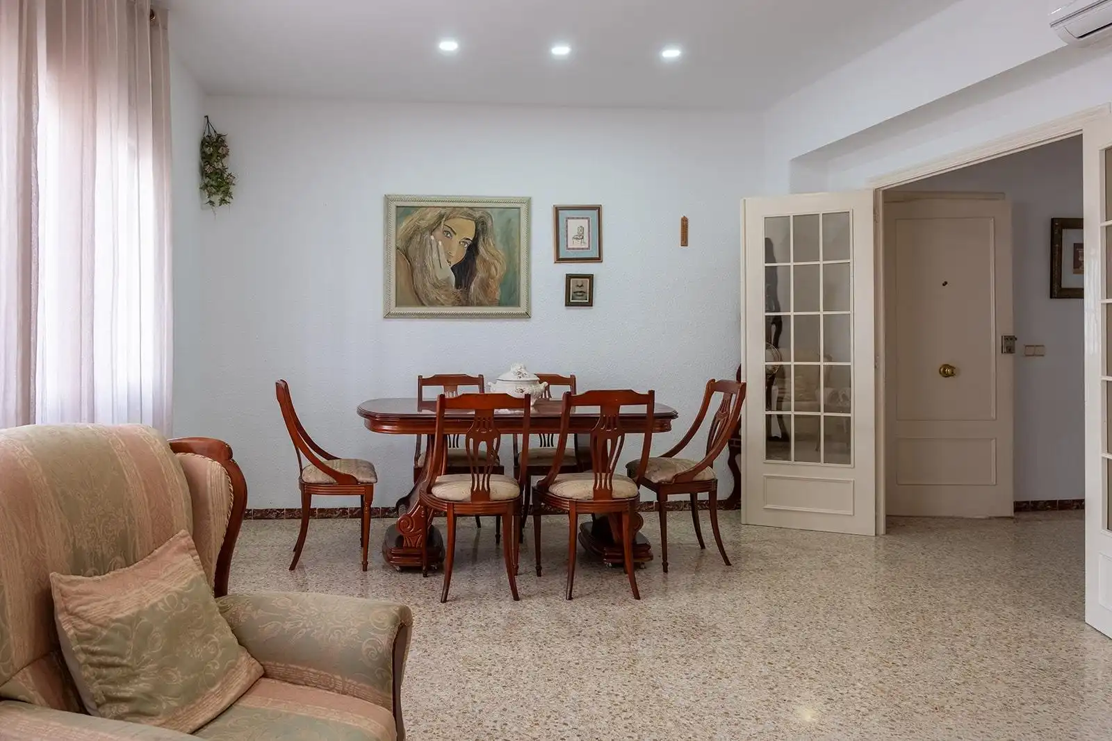 Menjador de Casa o xalet en venda en Torreblanca amb Aire condicionat, Jardí privat i Terrassa