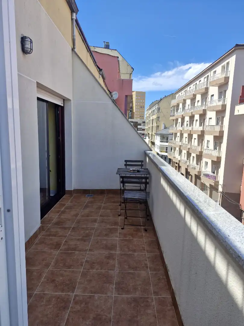 Terraza de Ático en venta en Foz con Terraza, Amueblado y Lavadora