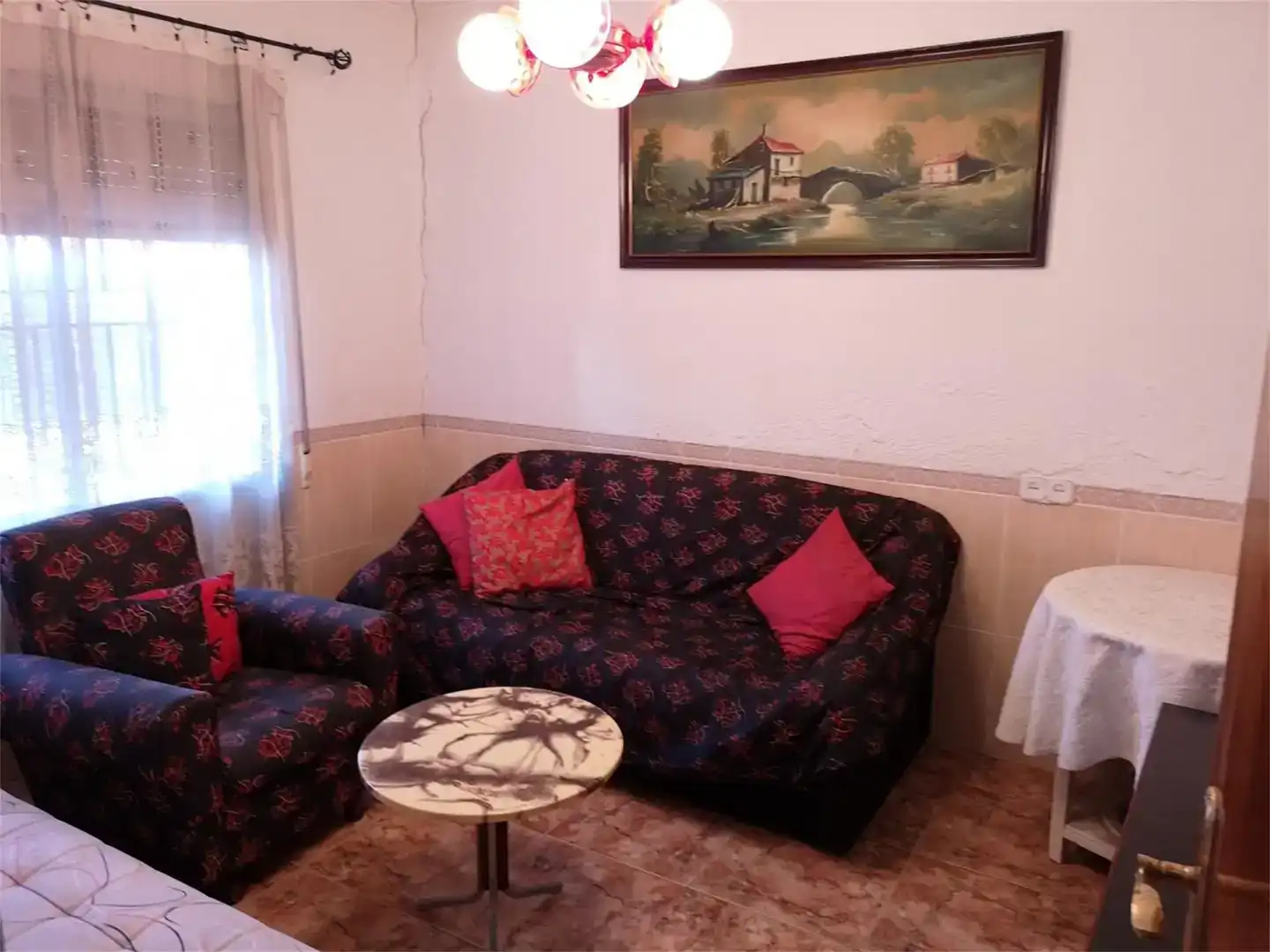 Sala d'estar de Casa adosada en venda en  Murcia Capital
