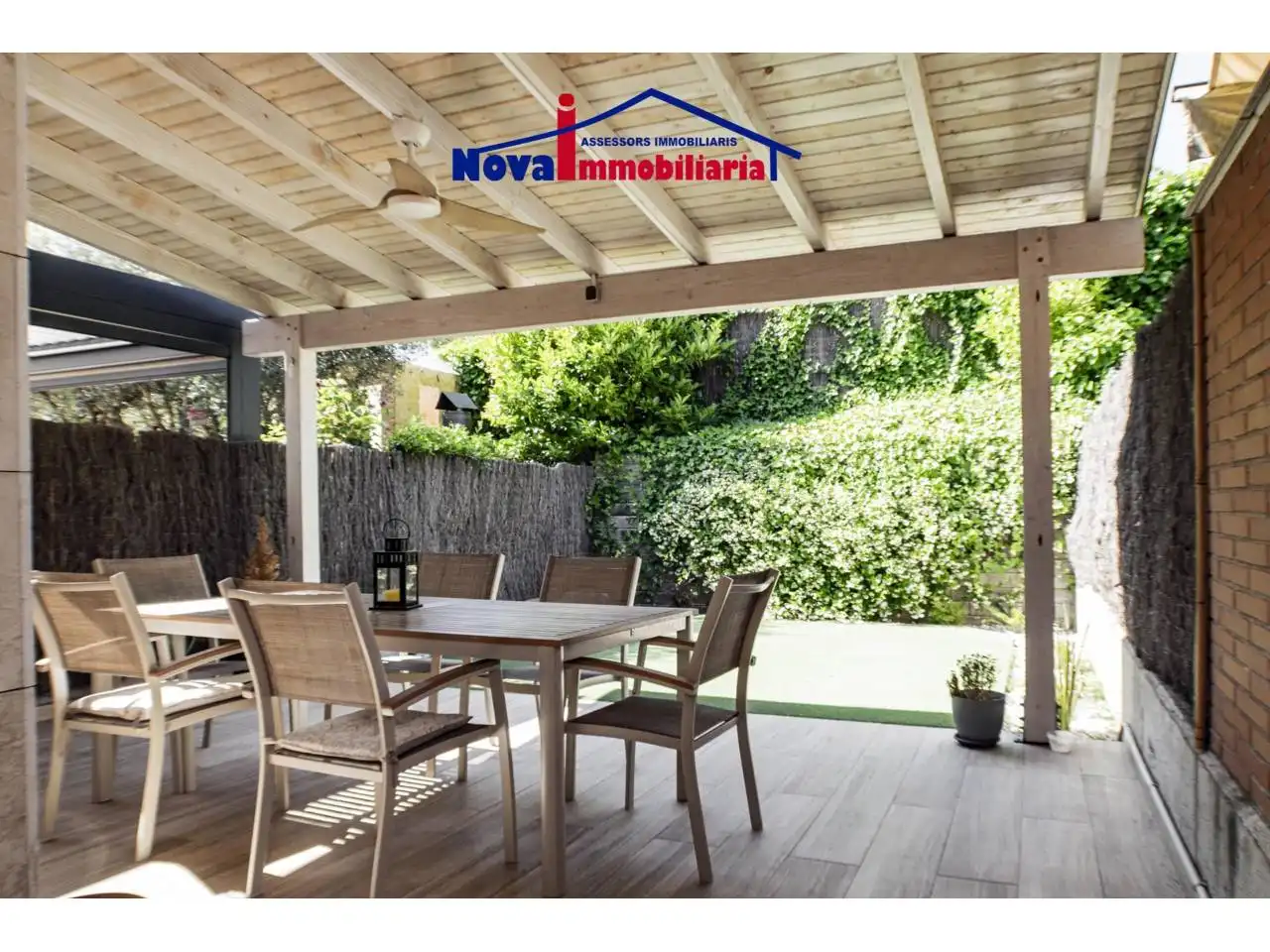 Terrasse von Haus oder Chalet zum Verkauf in Sant Esteve Sesrovires mit Klimaanlage, Heizung und Privatgarten