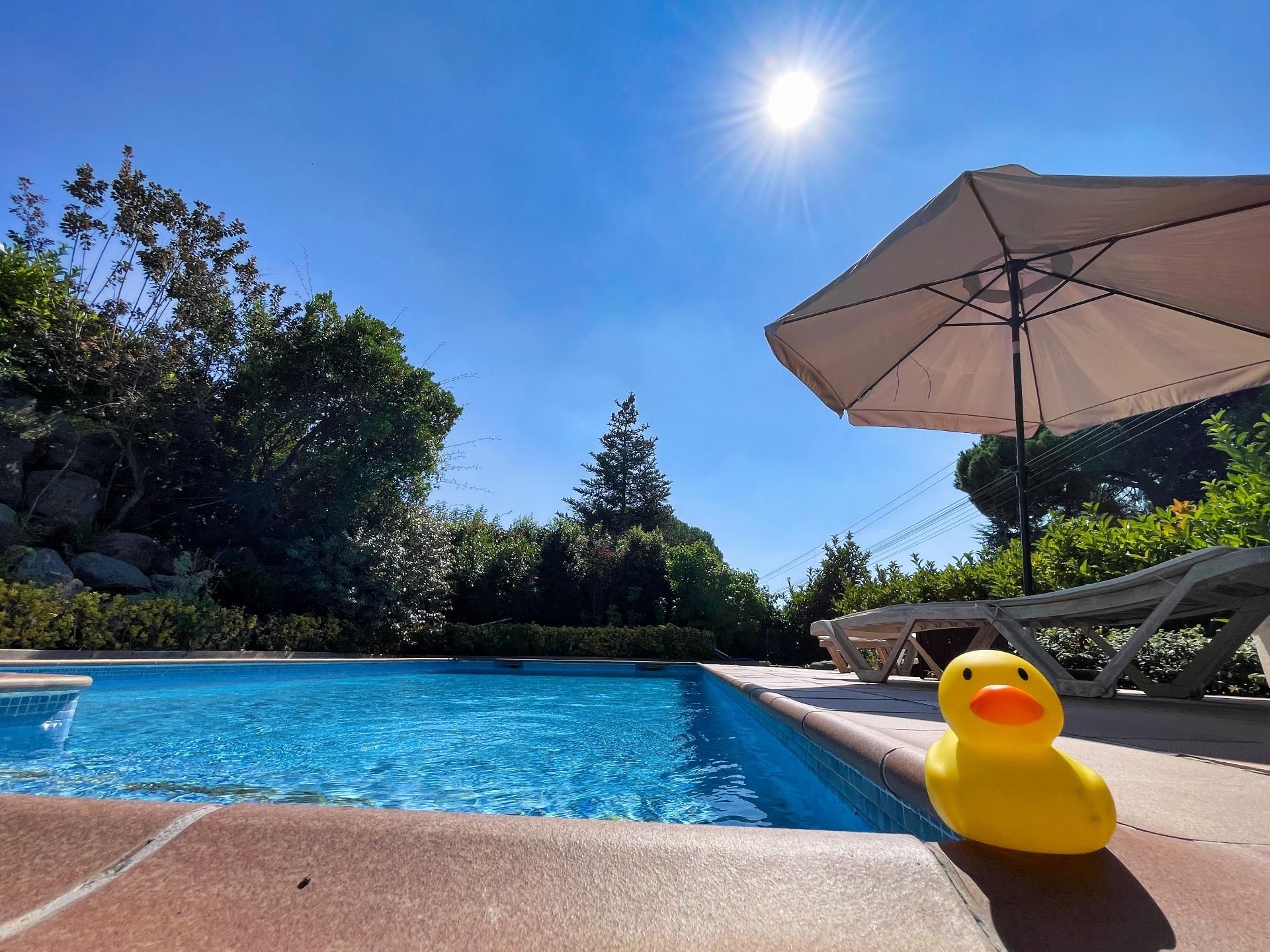 Piscina de Casa o xalet en venda en Sant Antoni de Vilamajor amb Aire condicionat, Calefacció i Jardí privat