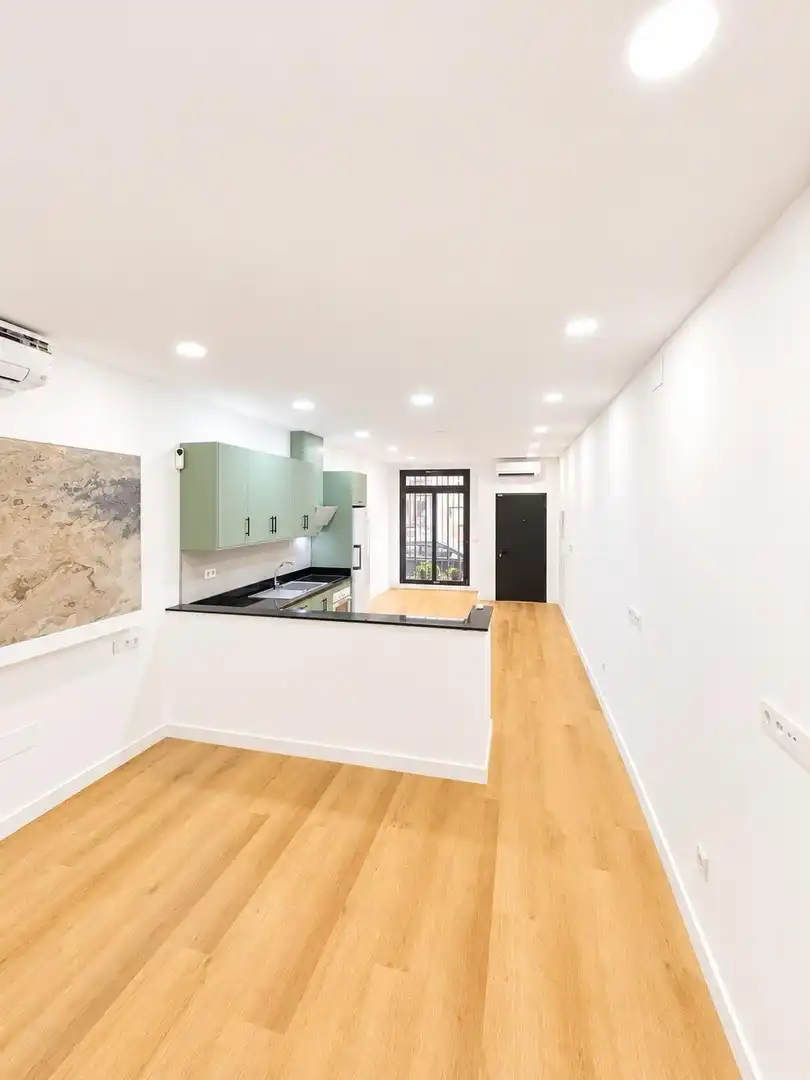 Cuina de Apartament en venda en Málaga amb Aire condicionat, Parquet i Alarma