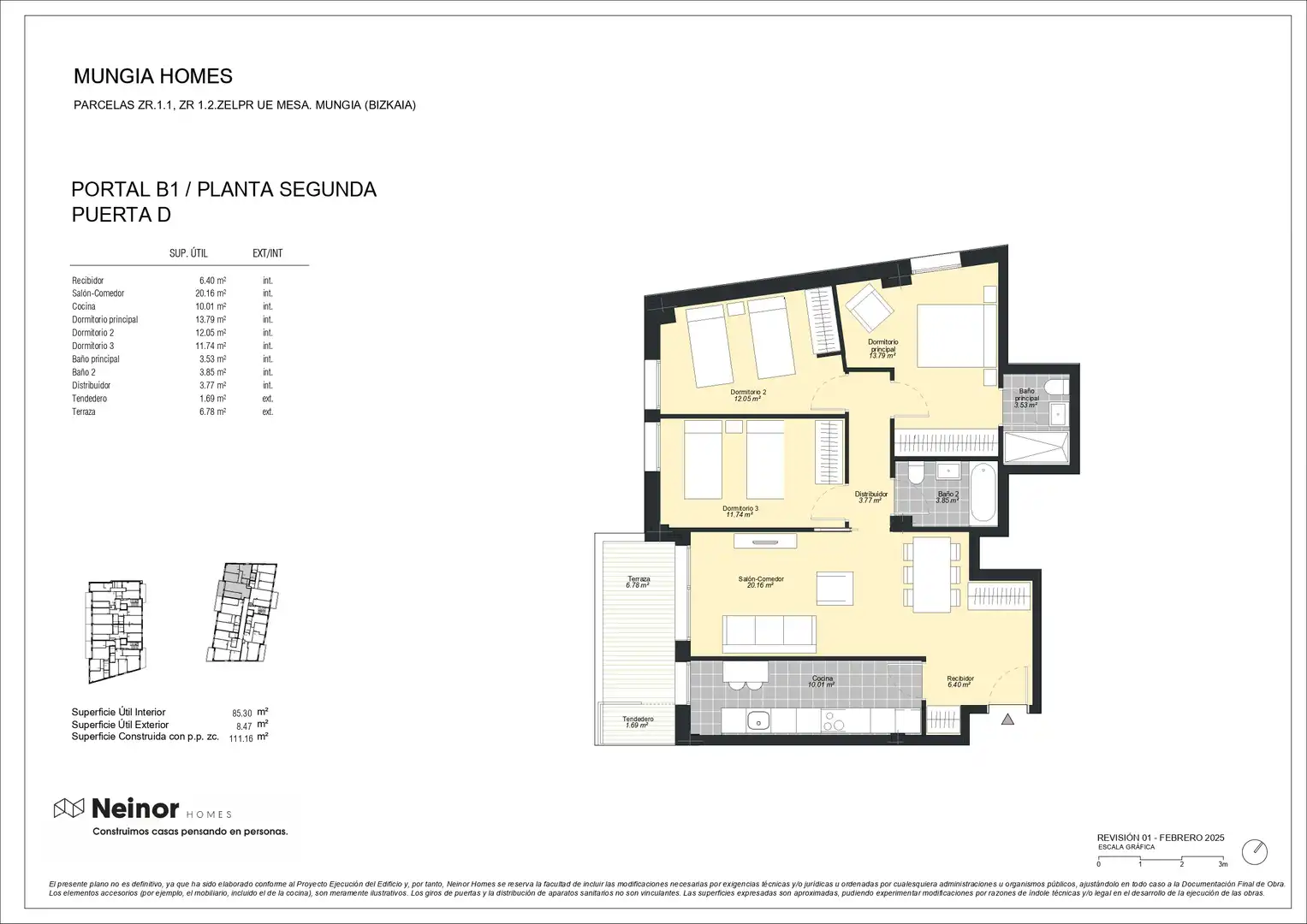 Piso en venta en Calle Lauaxeta Olerkari, Mungia