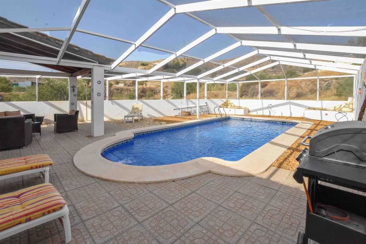 Swimming pool of House or chalet for sale in Huércal-Overa  with Air Conditioner, Swimming Pool and Furnished