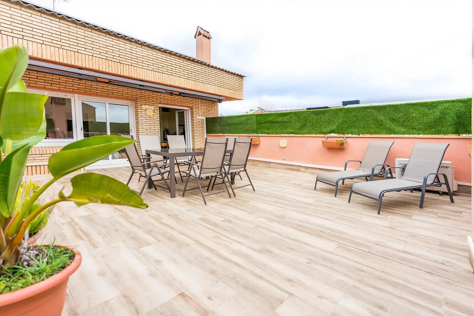 Terrace of Duplexes for sale in Sant Just Desvern  with Air Conditioner, Heating and Terrace