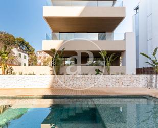 Exterior view of Flat for sale in  Palma de Mallorca  with Air Conditioner, Heating and Private garden