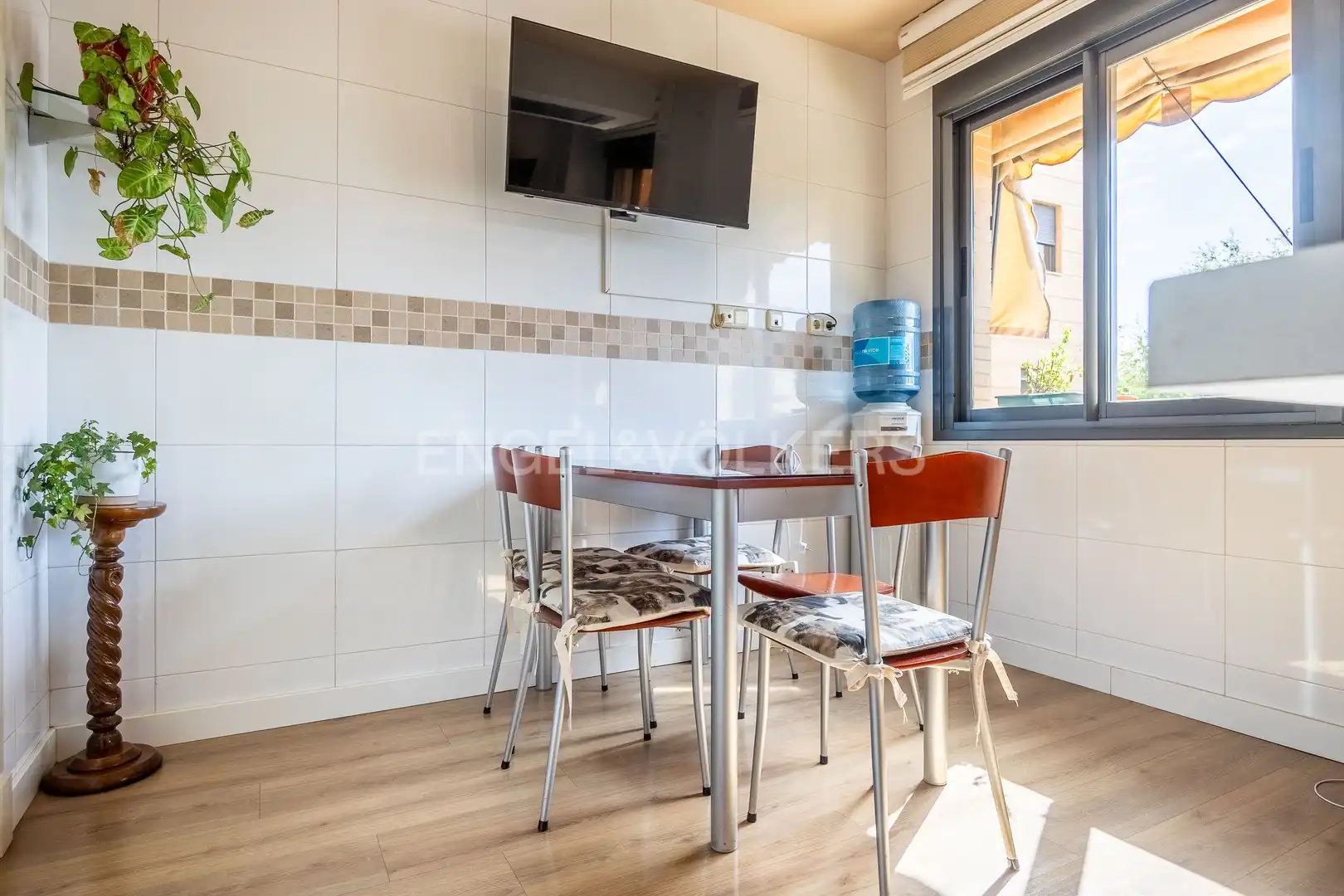 Dining room of Flat for sale in Sevilla  with Air Conditioner, Heating and Private garden