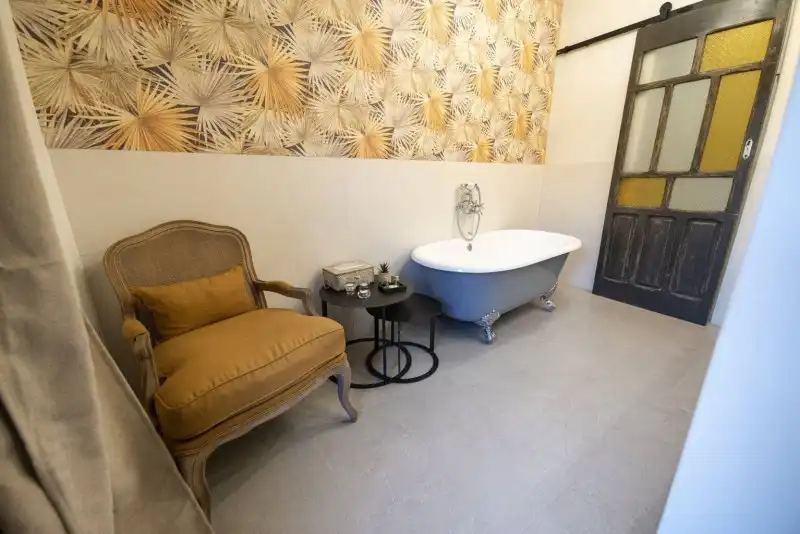 Baño de Casa o chalet en venta en Garganta la Olla con Aire acondicionado, Calefacción y Jardín privado