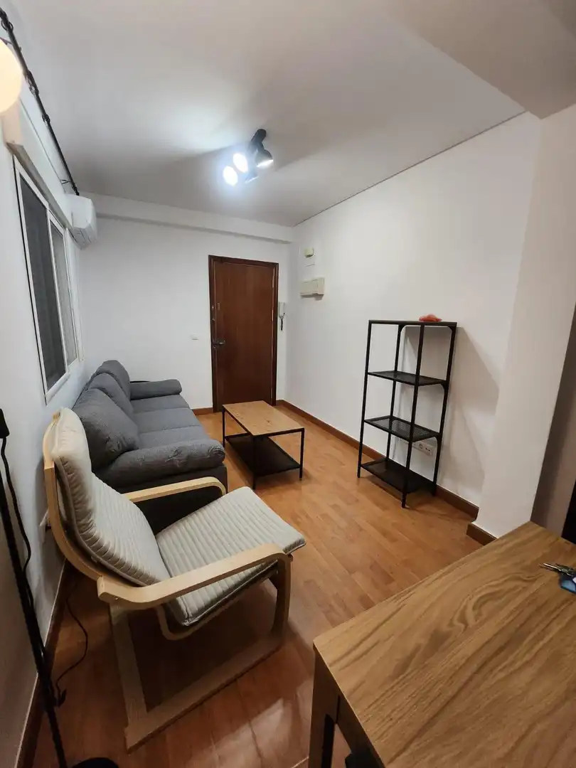 Sala d'estar de Pis de lloguer en Córdoba amb Aire condicionat i Moblat