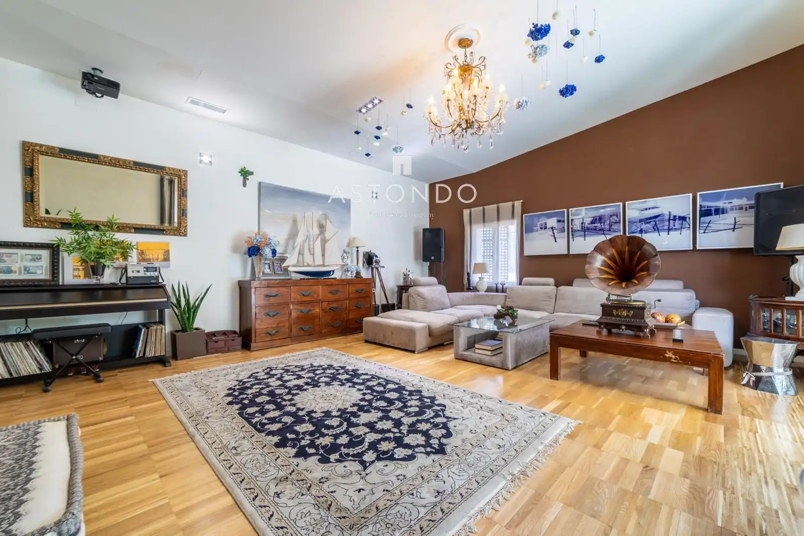 Sala de estar de Casa o chalet en venta en Algete con Aire acondicionado, Calefacción y Terraza