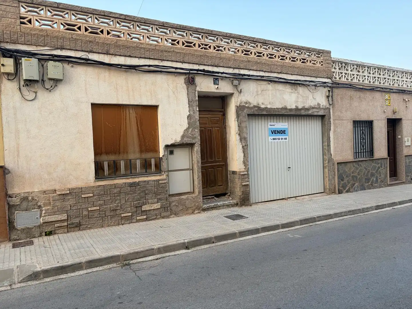 Vista exterior de Casa o chalet en venta en Villena