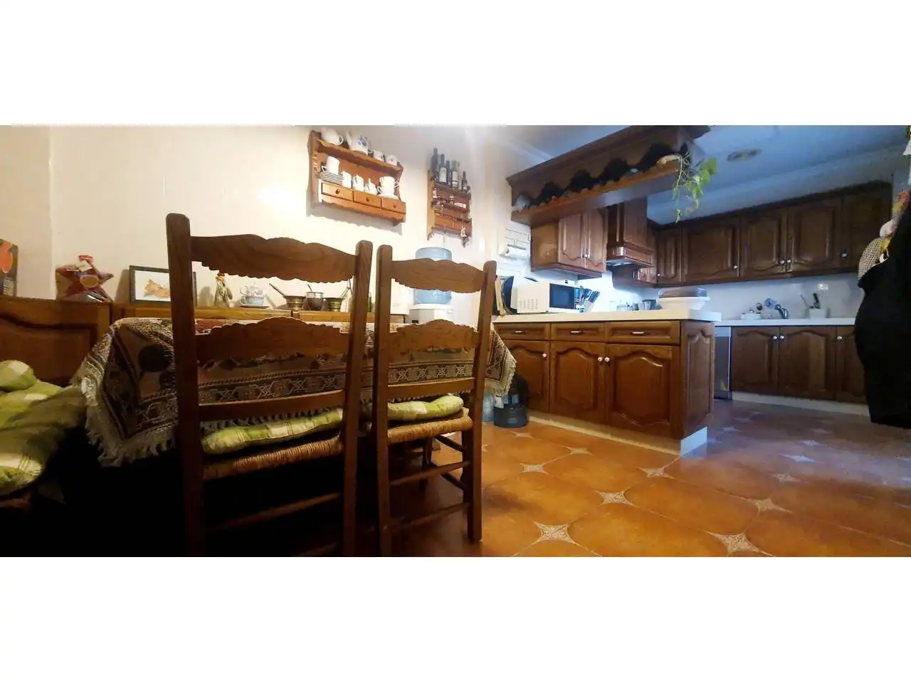Kitchen of Detached homes for sale in Roquetas de Mar  with Air Conditioner, Heating and Private garden
