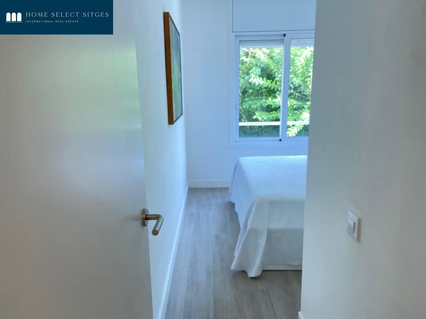 Bedroom of Apartments for rent in Sitges  with Air Conditioner, Heating and Private garden